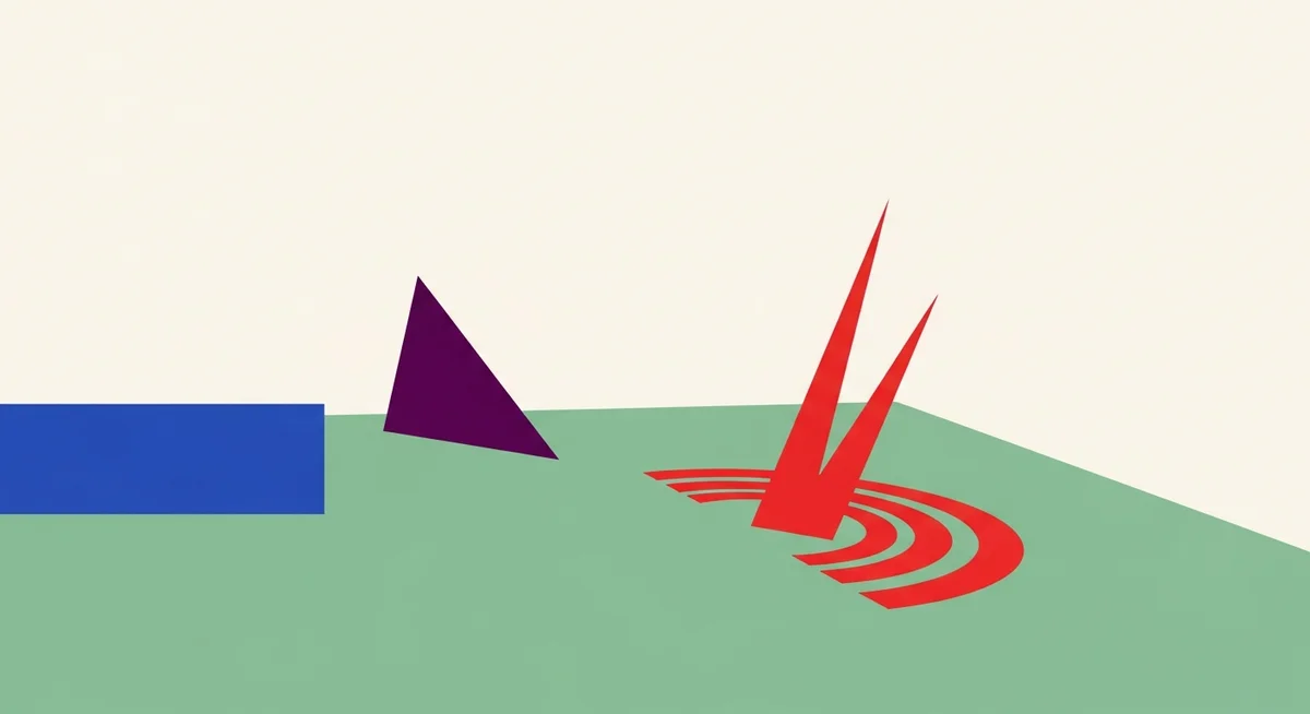 Flat vector illustration of abstract gambling elements being drawn into a subtle vortex on a game table, symbolizing the hidden dangers of online betting for vulnerable individuals.